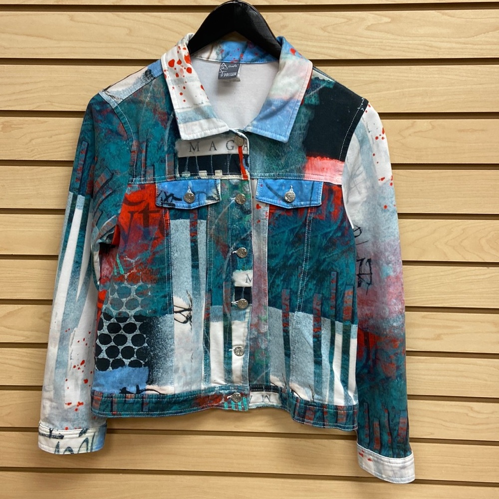 DOLCEZZA huff fashion women designer jacket Size Medium